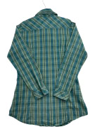 WOOLRICH ΚΑΡΟ ΠΟΥΚΑΜΙΣΟ CLASSIC ΜΠΛΕ ΓΥΝΑΙΚΕΙΟ PRE OWNED M