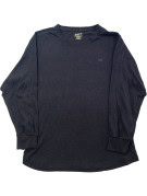 WOOLRICH ΜΑΚΡΥΜΑΝΙΚΗ ΜΠΛΟΥΖΑ MINIMAL ΜΑΥΡΟ ΑΝΤΡΙΚΟ PRE OWNED M