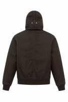 WOOLRICH ΜΠΟΥΦΑΝ ΜΕ ΚΟΥΚΟΥΛΑ ARCHIVE ΜΑΥΡΟ ΑΝΤΡΙΚΟ PRE OWNED XL
