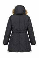 WOOLRICH ΠΑΡΚΑ ΚΛΑΣΙΚΟ ΜΑΥΡΟ ΓΥΝΑΙΚΕΙΟ PRE OWNED XXL