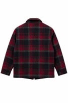 1990S WOOLRICH SHIRT JACKET PLAID RED BLACK MEN PRE OWNED L
