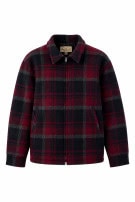 1990S WOOLRICH SHIRT JACKET PLAID RED BLACK MEN PRE OWNED L