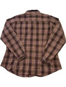 WOOLRICH CAMICIA A QUADRI RICAMATA VIOLA DONNA PRE OWNED L
