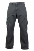 WRANGLER CARGO PANTS MINIMAL CHARCOAL ΑΝΤΡΙΚΟ PRE OWNED XS