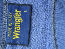 1980S WRANGLER CREWNECK MINIMAL BLU UOMO PRE OWNED L