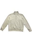 Wrangler Φούτερ 1/4 Zip Casual Μπεζ Ανδρικό L