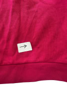 Wrangler Cropped Hoodie Sweatshirt Logo Pink Women’s M