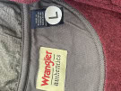 WRANGLER ΦΟΥΤΕΡ ΜΠΛΟΥΖΑ ΜΕ ΦΕΡΜΟΥΑΡ ΜΟΝΟΧΡΩΜΟ ΜΠΟΡΝΤΟ ΑΝΤΡΙΚΟ PRE OWNED L