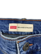 Wrangler Jeans Παντελόνι Relaxed Straight Vintage Logo Μπλε Ανδρικό L