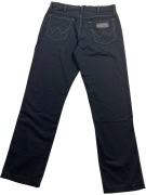 WRANGLER Straight Fit Casual Jeans Logo Black Men’s M