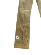 WRANGLER CORDUROY PANTS MINIMAL BEIGE MEN PRE OWNED XS