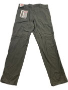 WRANGLER WORKWEAR PANTS UTILITY OLIVE MENS PRE OWNED L
