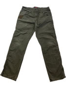 WRANGLER WORKWEAR PANTS UTILITY OLIVE MEN PRE OWNED L