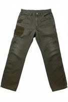 WRANGLER WORKWEAR PANTS UTILITY OLIVE MEN PRE OWNED L