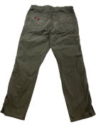 WRANGLER WORKWEAR PANTS UTILITY OLIVE MEN PRE OWNED L