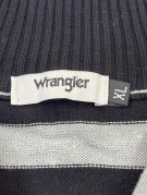 WRANGLER ΠΛΕΚΤΟ HALF ZIP ΡΙΓΕ ΓΚΡΙ ΜΑΥΡΟ ΑΝΤΡΙΚΟ PRE OWNED XL