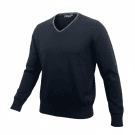 Wrangler Maglione lavorato a maglia Classic V-Neck Logo Nero da uomo L