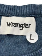 WRANGLER ΠΛΕΚΤΟ ΠΟΥΛΟΒΕΡ MINIMAL ΜΠΛΕ ΑΝΤΡΙΚΟ PRE OWNED L