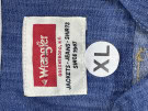WRANGLER DENIM SHIRT UTILITY BLUE MENS PRE OWNED XL