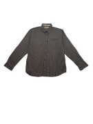 WRANGLER LONG SLEEVE SHIRT WITH PATTERN BROWN MEN'S XL