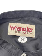 WRANGLER ΠΟΥΚΑΜΙΣΟ MINIMAL ΜΑΥΡΟ ΑΝΤΡΙΚΟ PRE OWNED S
