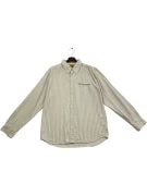 WRANGLER ΠΟΥΚΑΜΙΣΟ VINTAGE ΜΕ ΚΕΝΤΗΤΕΣ ΡΙΓΕΣ LOGO LABEL BEIGE ΑΝΔΡΙΚΟ L