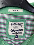 WRANGLER SPIRIT OF AMERICA ΑΝΔΡΙΚΟ ΠΟΥΚΑΜΙΣΟ REGULAR FIT ΠΡΑΣΙΝΟ XL