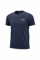 WRANGLER T-SHIRT CASUAL SMALL LOGO ΜΠΛΕ ΑΝΔΡΙΚΟ L