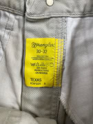 WRANGLER TEXAS Παντελόνι Denim Vintage Logo Μπεζ/Ανοιχτό Γκρι Ανδρικό W30 L32