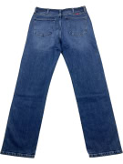 WRANGLER DENIM JEANS CASUAL LOGO TAPE BLUE MEN'S W34