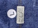 WRANGLER DENIM SHORTS WORKWEAR WASHED BLUE MENS PRE OWNED L