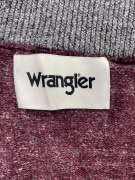 Wrangler Ζακέτα Πλεκτή Casual Vintage Μπορντό Ανδρική 3XL