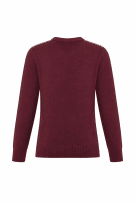 WRANGLER ΖΑΚΕΤΑ ΠΛΕΚΤΗ ΜΕ ΚΟΥΜΠΙΑ BOHO BORDEAUX ΓΥΝΑΙΚΕΙΟ PRE OWNED M