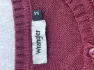 WRANGLER ΖΑΚΕΤΑ ΠΛΕΚΤΗ ΜΕ ΚΟΥΜΠΙΑ BOHO BORDEAUX ΓΥΝΑΙΚΕΙΟ PRE OWNED M