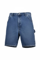WRG JEAN CO. CARPENTER DENIM SHORTS BLUE UNISEX L