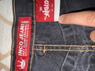 Y2K JNCO Jeans Φαρδιά Τζιν Βερμούδα με Φλεγόμενη Νεκροκεφαλή – XL – PRE OWNED