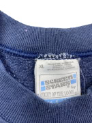 1980s Yale University Bulldogs Vintage Logo Sweatshirt Blue Men's XL