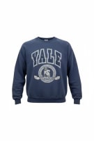 1980s Yale University Bulldogs Vintage Logo Sweatshirt Blue Men's XL