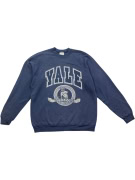 1980s Yale University Bulldogs Vintage Logo Sweatshirt Blue Men's XL