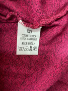 YOUNG WAVE Vintage Sleeveless Tank Top with Small Logo Burgundy (Melange) Women's S