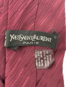 YVES SAINT LAURENT ΓΡΑΒΑΤΑ ΚΛΑΣΙΚΗ ΜΠΟΡΝΤΟ ΑΝΤΡΙΚΟ PRE OWNED