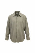 YVES SAINT LAURENT CAMICIA CLASSICA OLIVA UOMO PRE OWNED M